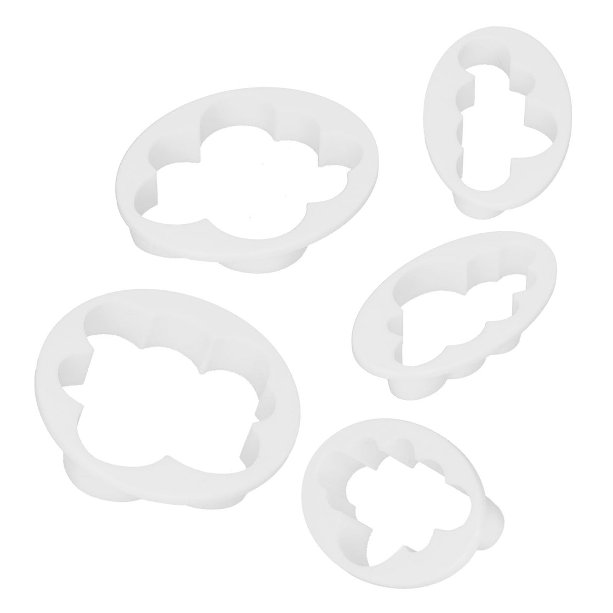 5PCS Cake Mould Cookies Cutter Mold Fondant Baking Maker Mould DIY Decorating Tools