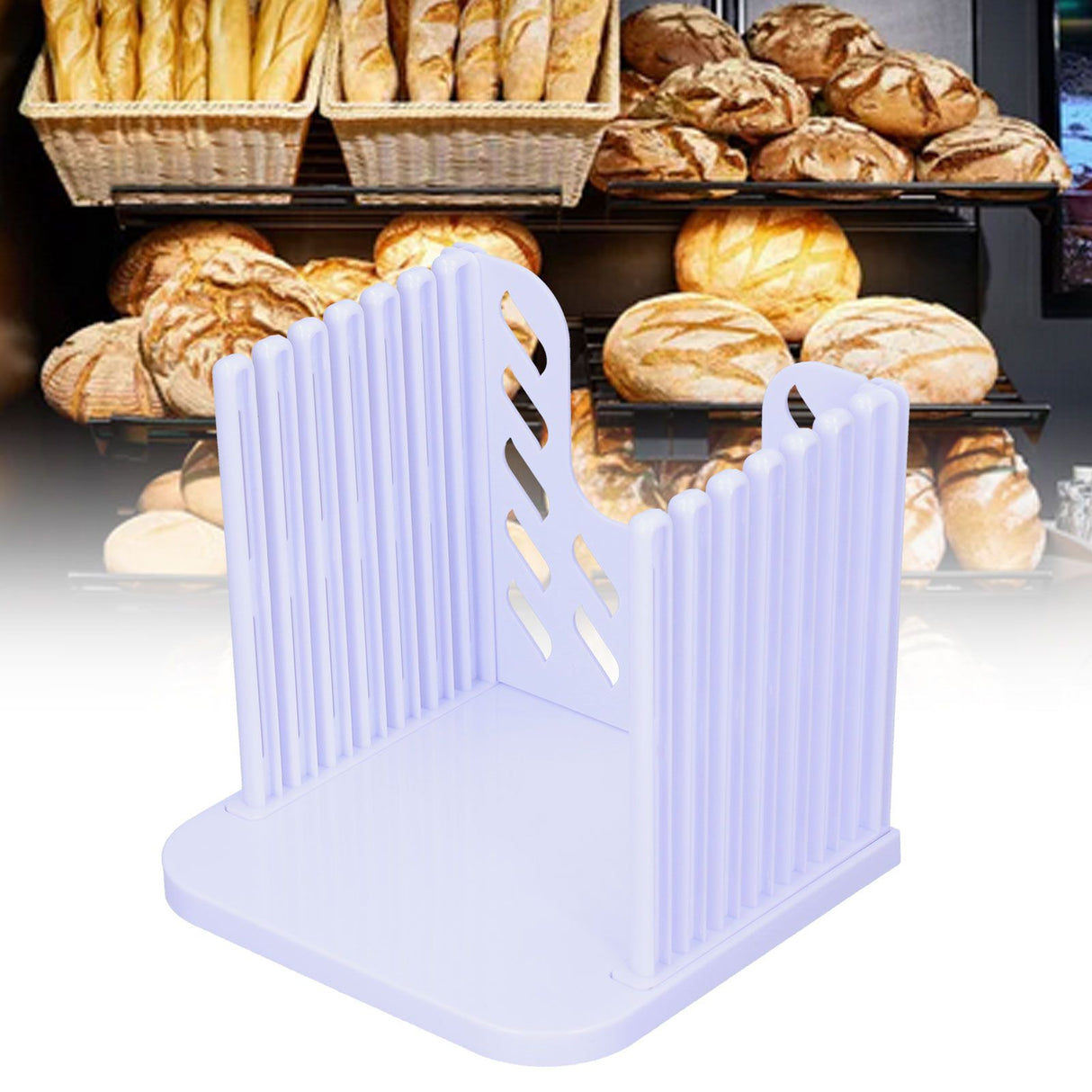 Bread Cutter Cake Slicing Cutting Guide Tool Kitchen Baking Accessories Pastry Tool