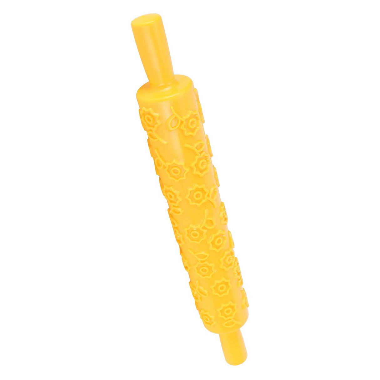 Fondant Cake Embossing Rolling Pin Baking Dough Roller Cookies Biscuits Decorating ToolFlower Pattern