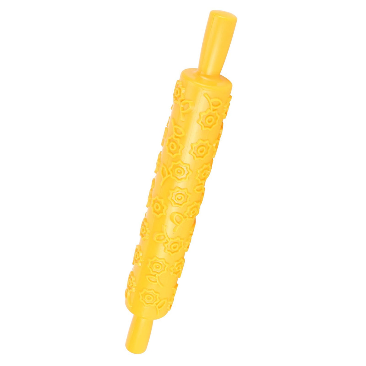 Fondant Cake Embossing Rolling Pin Baking Dough Roller Cookies Biscuits Decorating ToolFlower Pattern