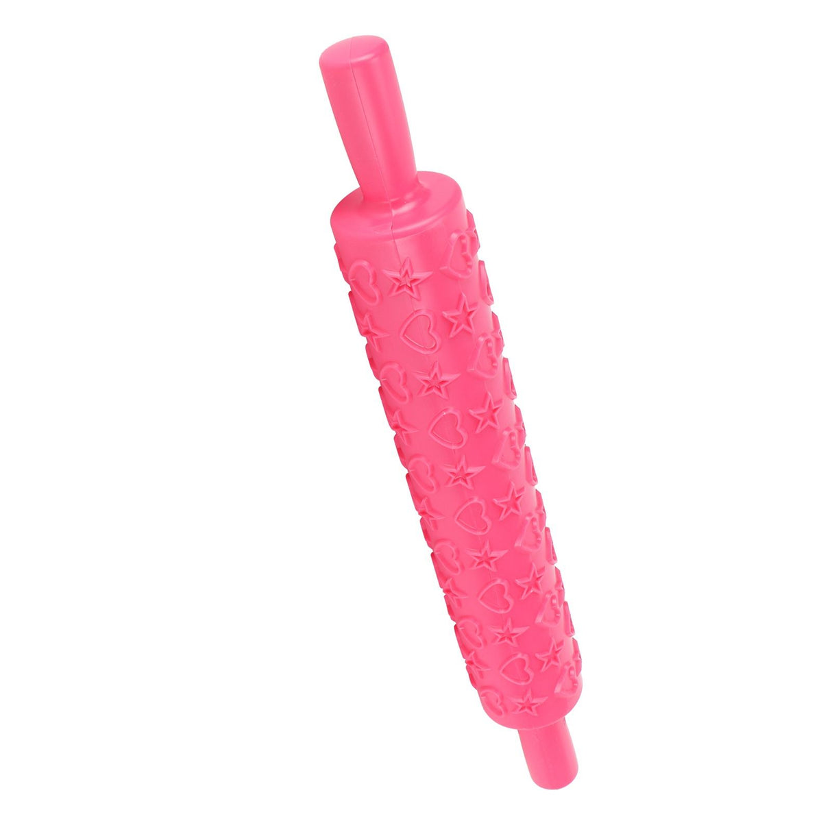 Fondant Cake Embossing Rolling Pin Baking Dough Roller Cookies Biscuits Decorating Tool(FivePointed Star )