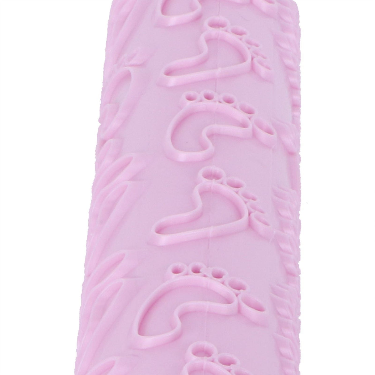 Fondant Rolling Pin Tool Plastic Embossing Roller Baking Pastry Cake Decorating Supplies(Modèle de pieds )