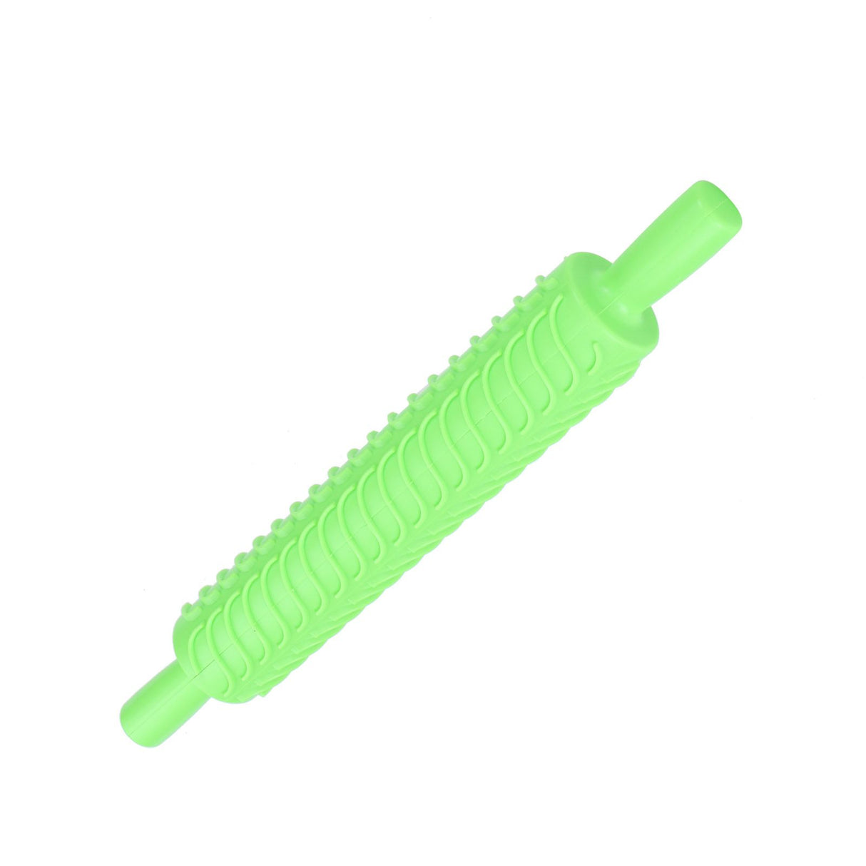 Fondant Rolling Pin Tool Plastic Embossing Roller Baking Pastry Cake Decorating SuppliesLeaves Pattern