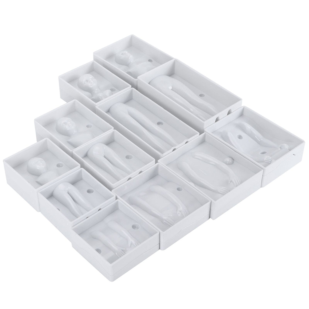 People Shaped Cake Figure Mold Body Model DIY Baking Fondant Cake Molds Decorating Tools
