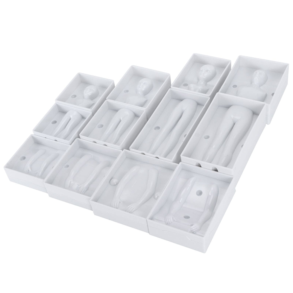 People Shaped Cake Figure Mold Body Model DIY Baking Fondant Cake Molds Decorating Tools