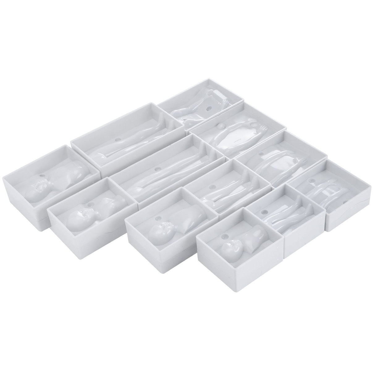 People Shaped Cake Figure Mold Body Model DIY Baking Fondant Cake Molds Decorating Tools
