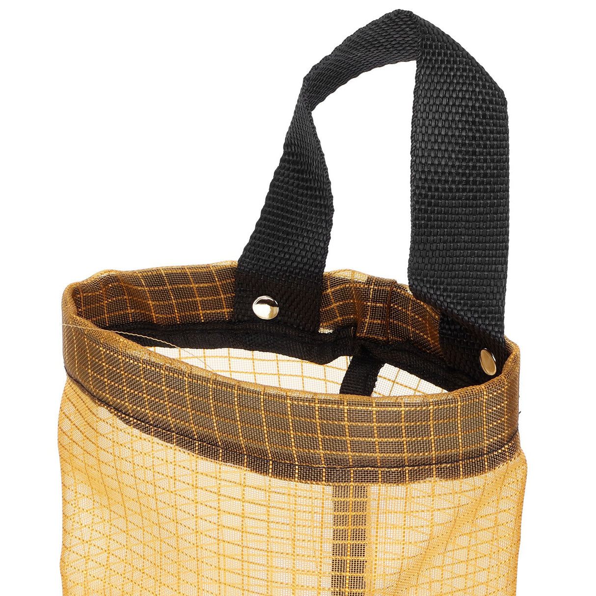 Hanging Garbage Bag Storage Holder Dispenser Grocery Bag Container Kitchen OrganizerYellow L