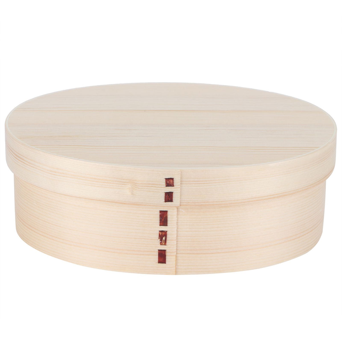 17.5x13.5cm Lunch Box Wooden Bento Box Portable Food Container for Students WorkerWood Color