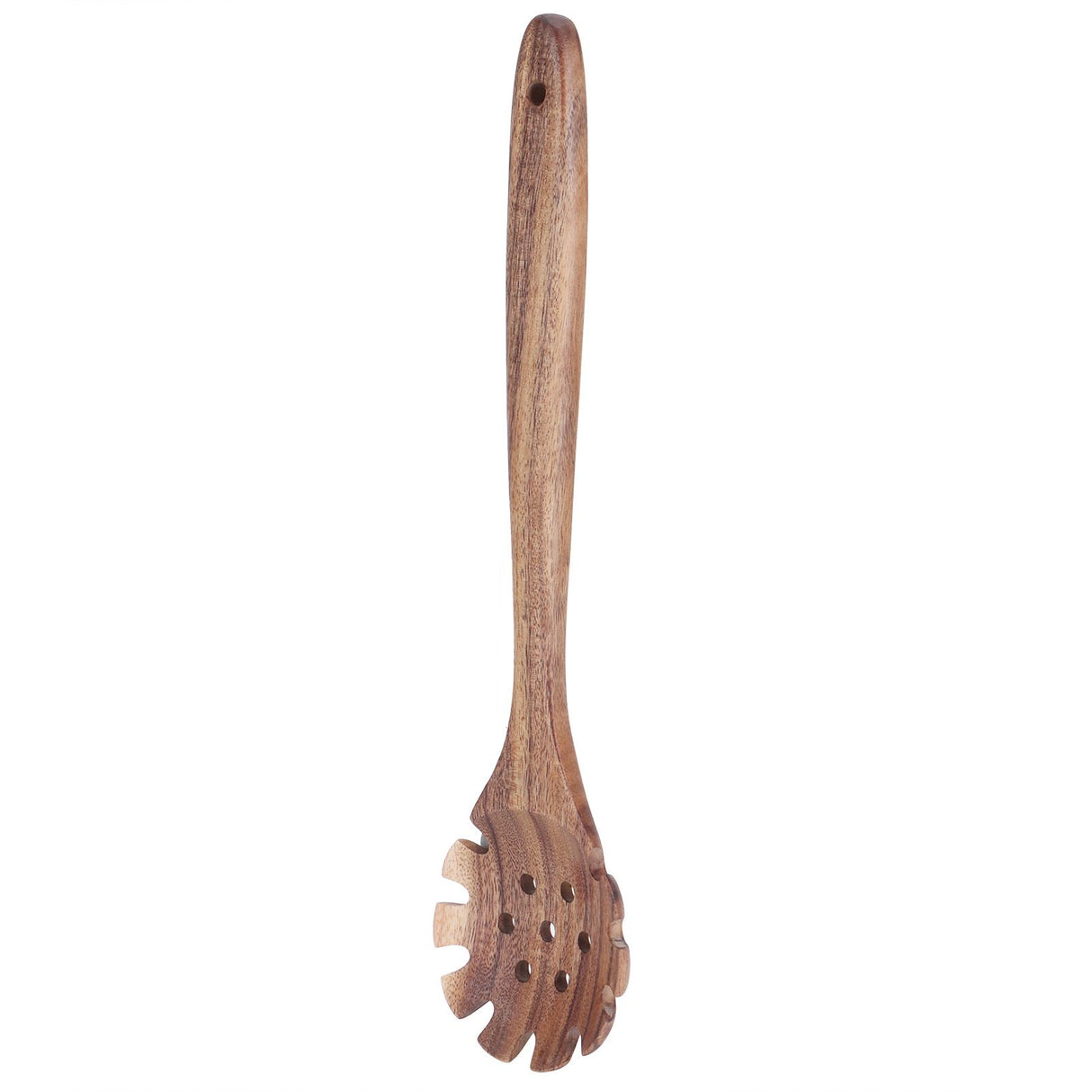 Teak Cooking Spoon Food Grade Natural Wooden Noodle Colander for Cooking Kitchen Use