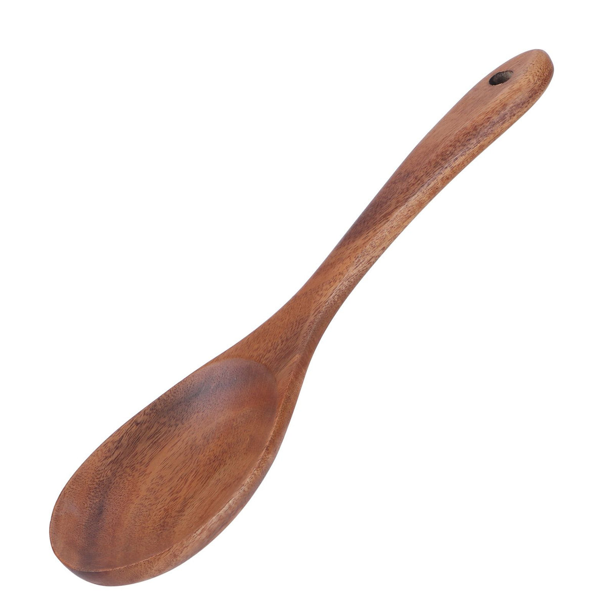 Teak Wood Tableware Food Grade Wooden Kitchen Restaurant Dining Tableware for SaladSpoon
