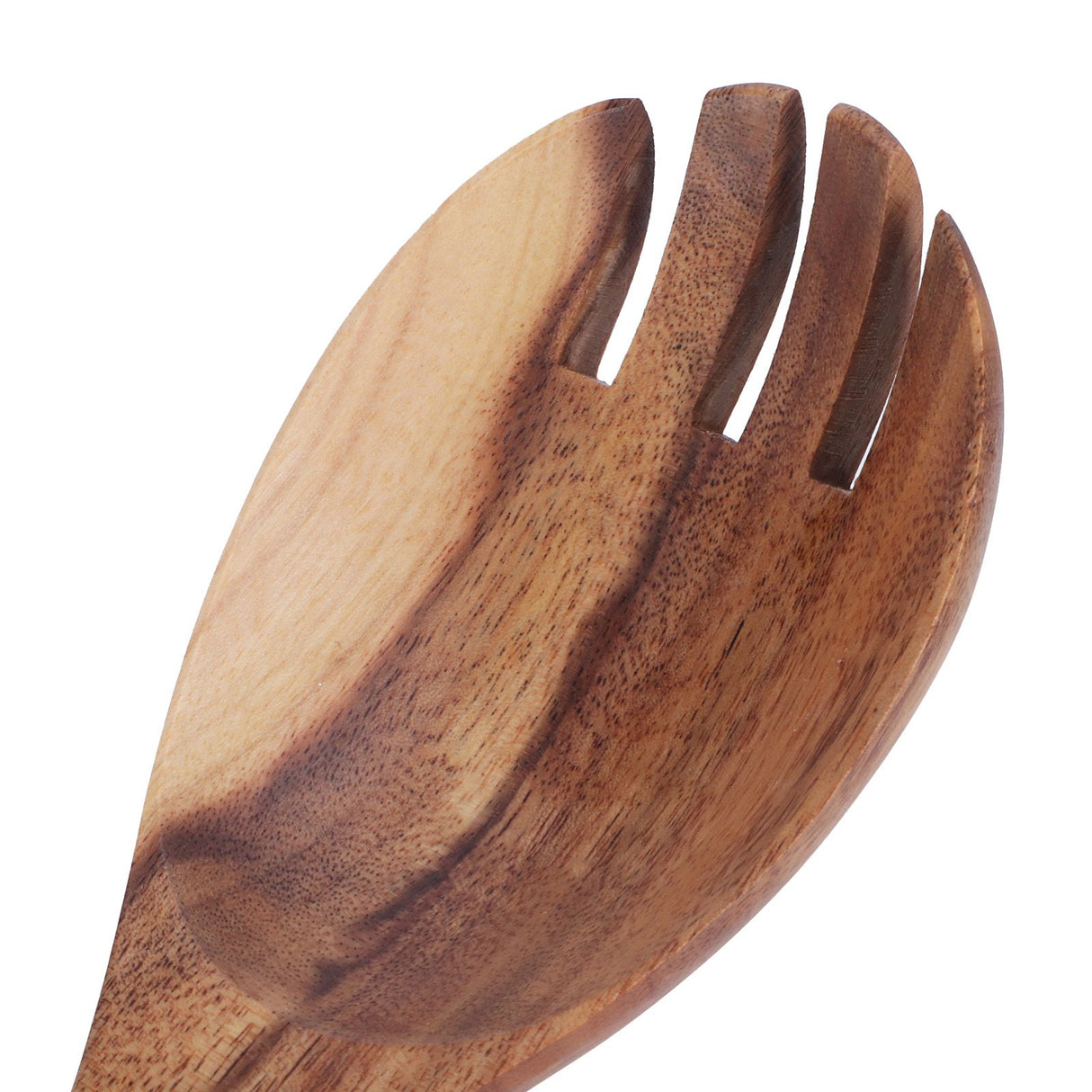 Teak Wood Tableware Food Grade Wooden Kitchen Restaurant Dining Tableware for SaladFork