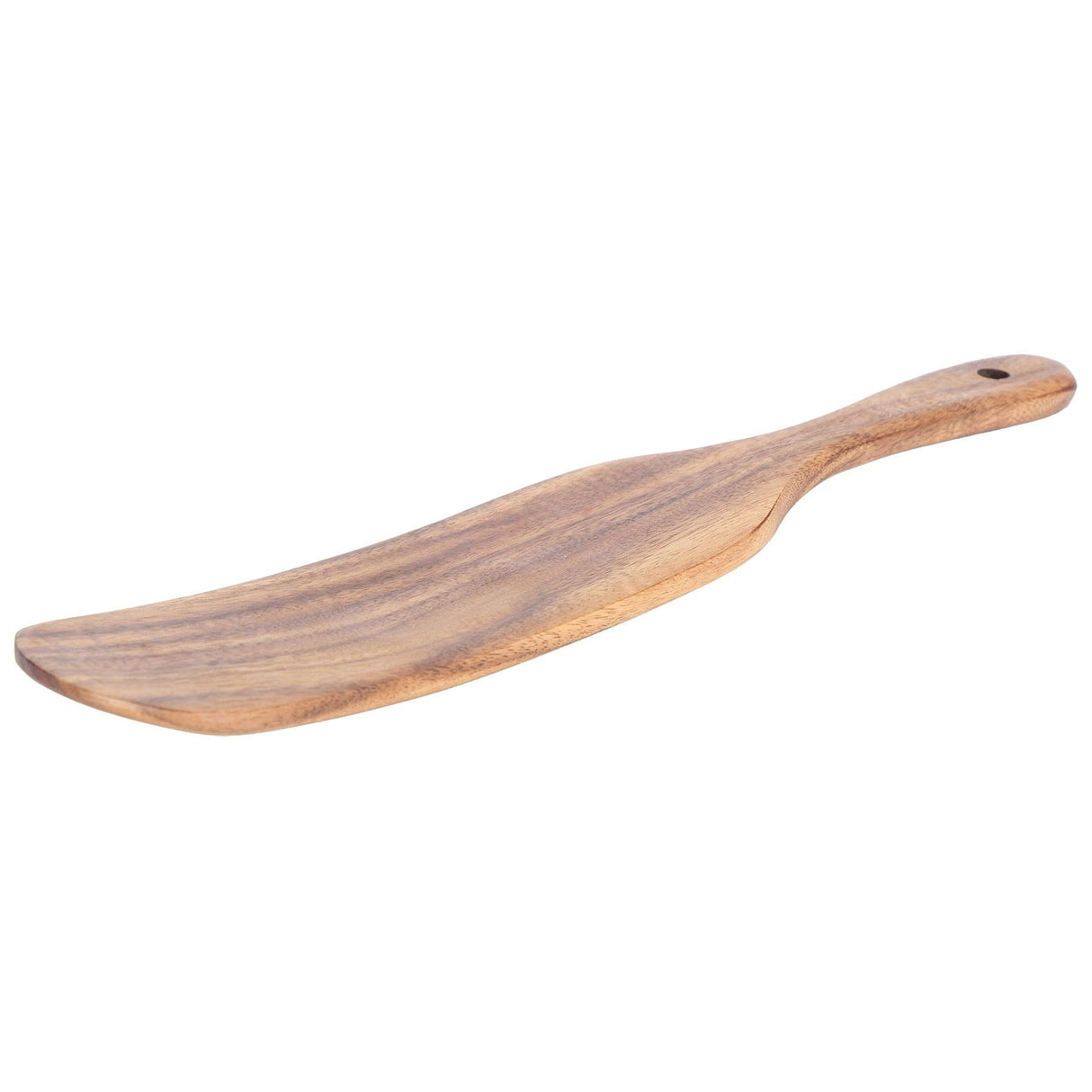 Teak Spatula Flat Shape FoodGrade Wooden Cooking Spatula for Home Kitchen Cooking(29x5.5cm )
