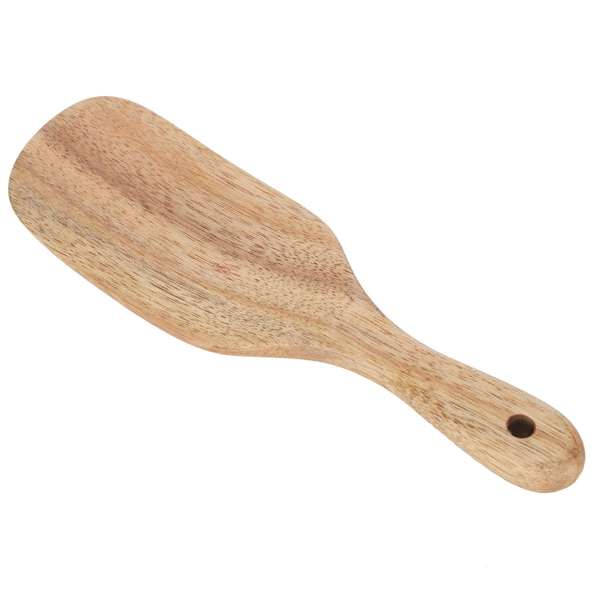 Teak Spatula Flat Shape FoodGrade Wooden Cooking Spatula for Home Kitchen Cooking(20.5x6cm )