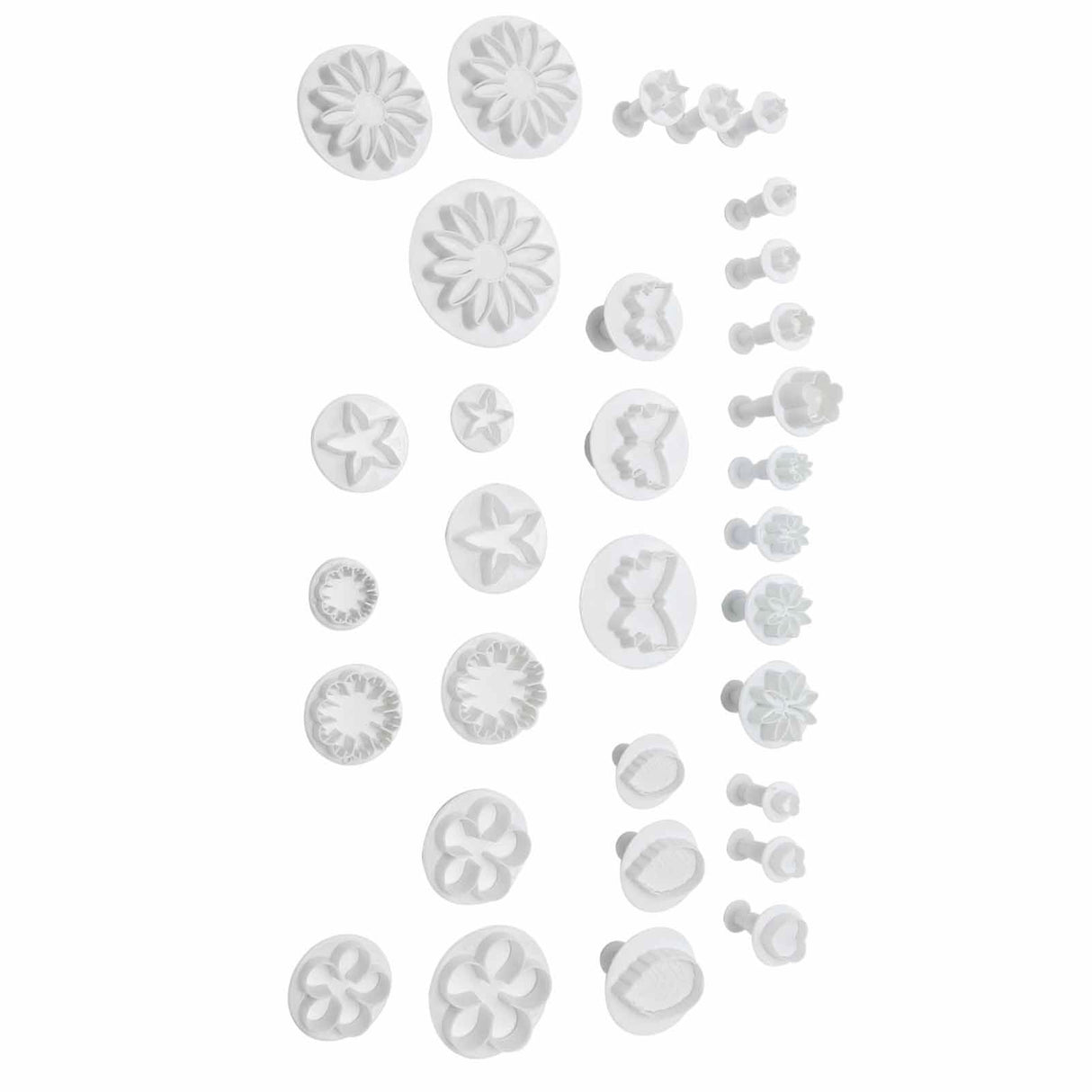 33Pcs/Set Fondant Cake Baking Tool DIY Biscuits Cookies Mold Cooking Tool Kitchen Utensils