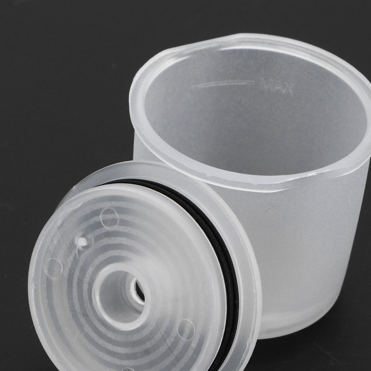 Reusable Coffee Filter Capsule Coffee Maker Parts Fit for illy Coffee Machine Transparent