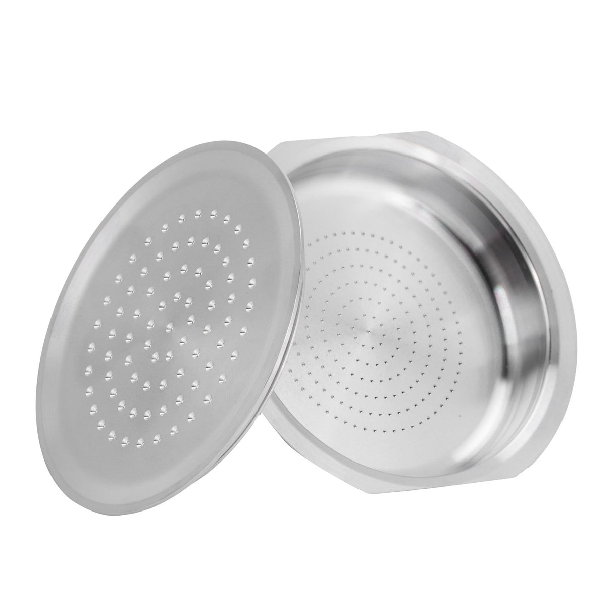 Coffee Capsule Reusable Refillable Coffee Filter Cup with Spoon Brush Fit for Senseo HD7801