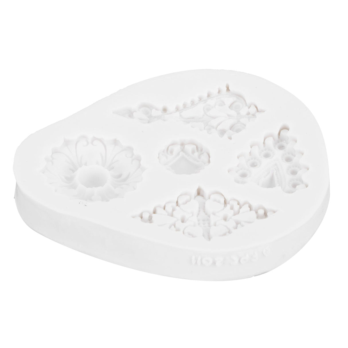 Retro Diamonds Pattern Fondant Mold Silicone Mold DIY Baking Cake Decorating Tool50‑611‑B Gray