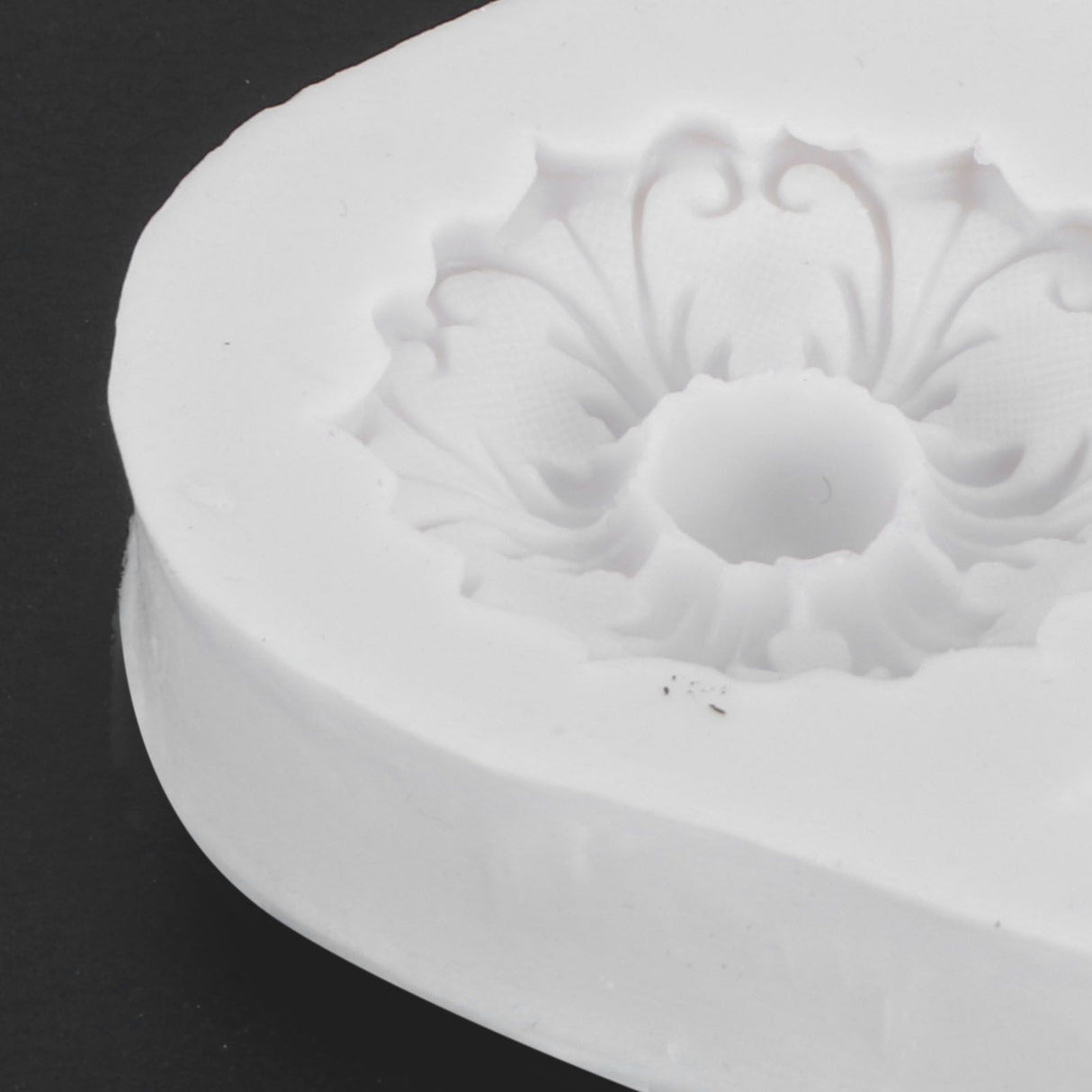 Retro Diamonds Pattern Fondant Mold Silicone Mold DIY Baking Cake Decorating Tool50‑611‑B Gray