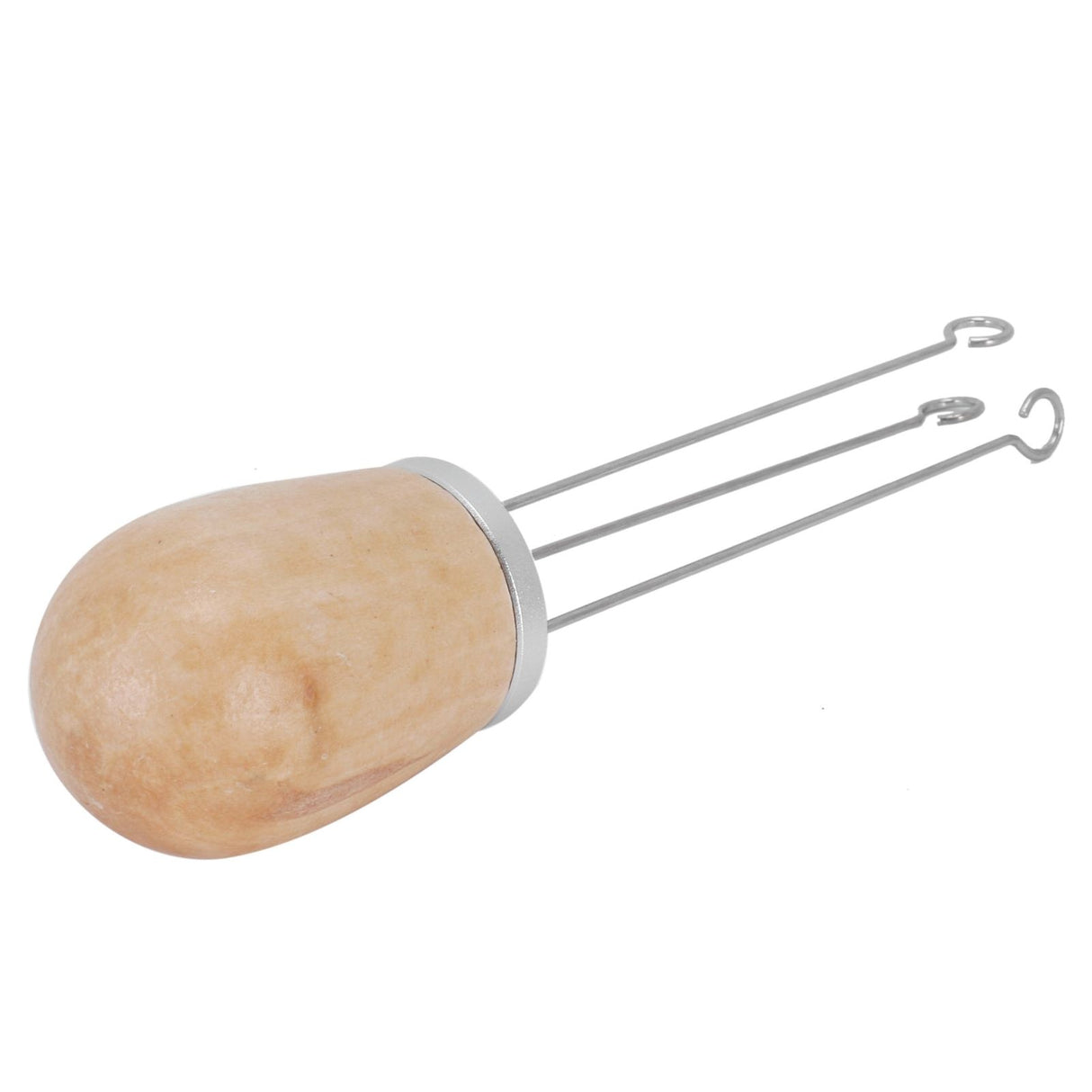 Needle Type Coffee Wooden Powder Dispenser Coffee Stirrer with Handle for Stiring CoffeeSilver
