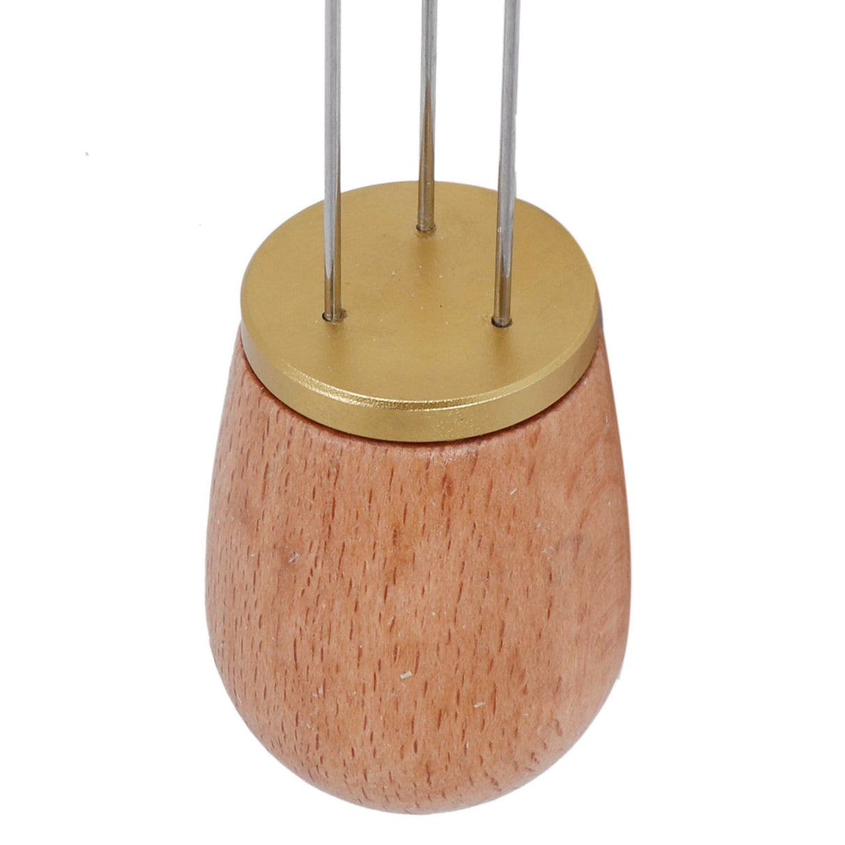 Needle Type Coffee Wooden Powder Dispenser Coffee Stirrer with Handle for Stiring CoffeeGolden