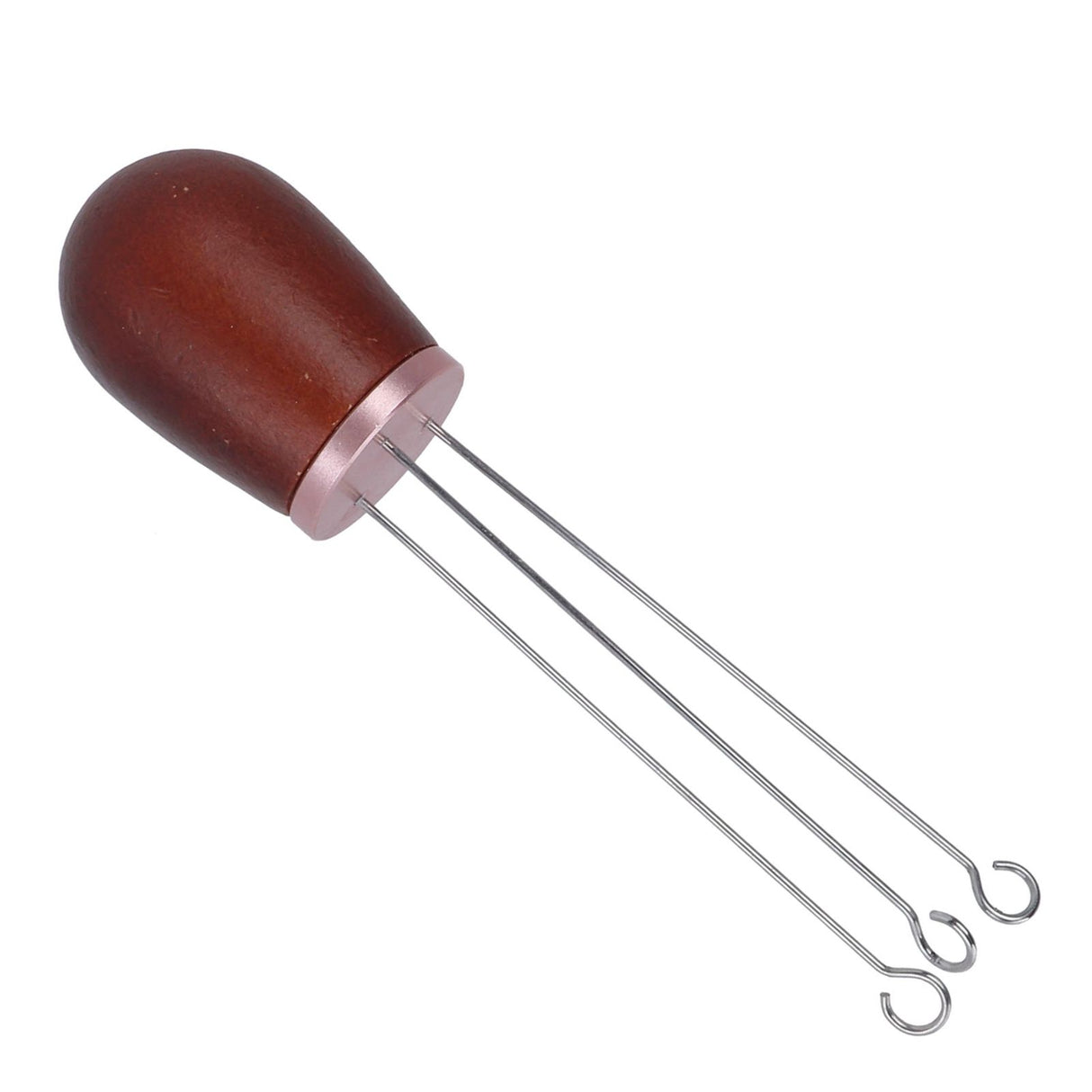 Needle Type Coffee Wooden Powder Dispenser Coffee Stirrer with Handle for Stiring CoffeeRose Gold