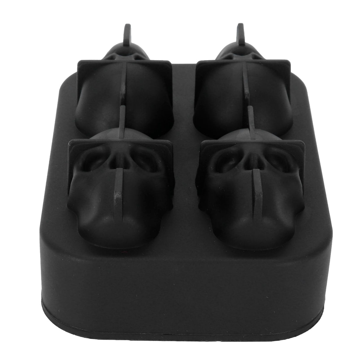 Distinctive Skull Shape Ice Mold Silicone Irregular Ice Cubes Tray for Home Bar Party Summer