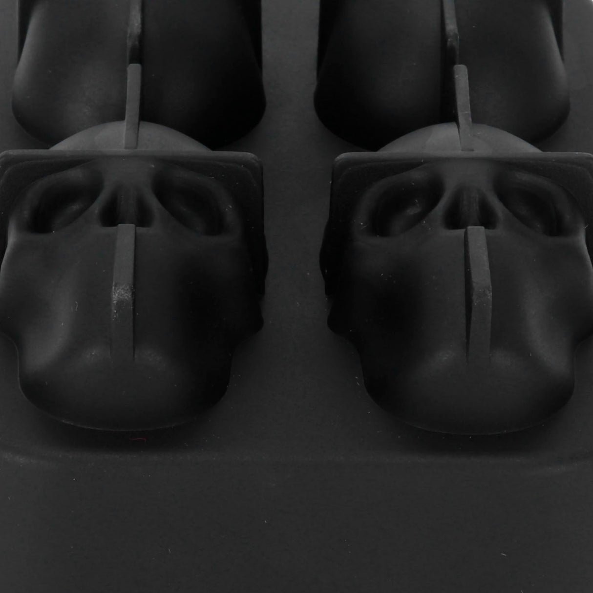Distinctive Skull Shape Ice Mold Silicone Irregular Ice Cubes Tray for Home Bar Party Summer