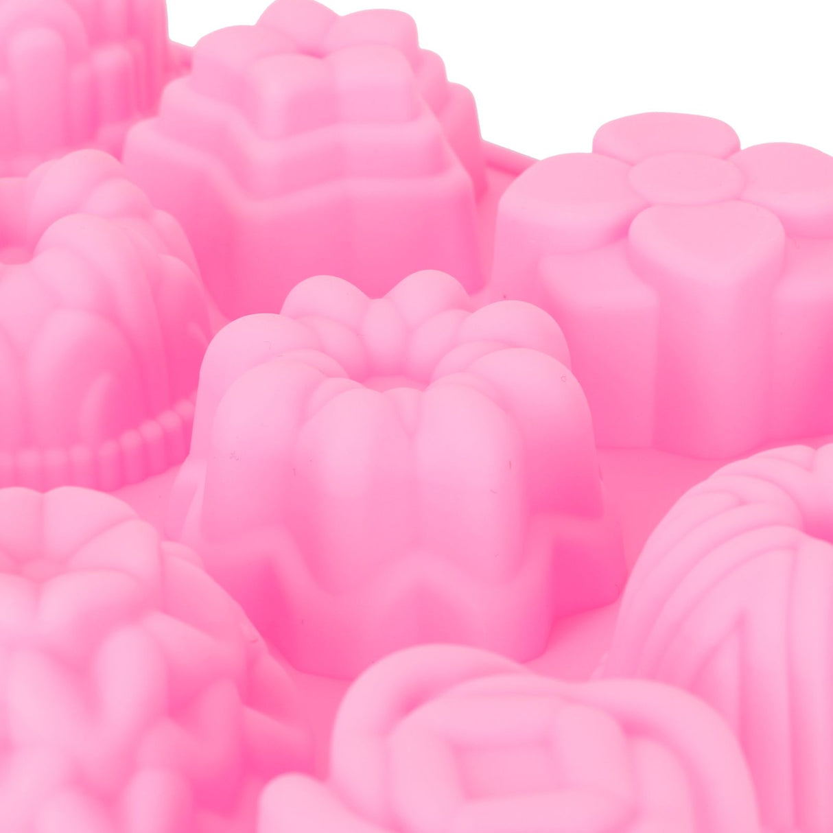 12-Grid Silicone Mold DIY Chocolate Cake Pudding Fondant Baking Mould Kitchen Supply