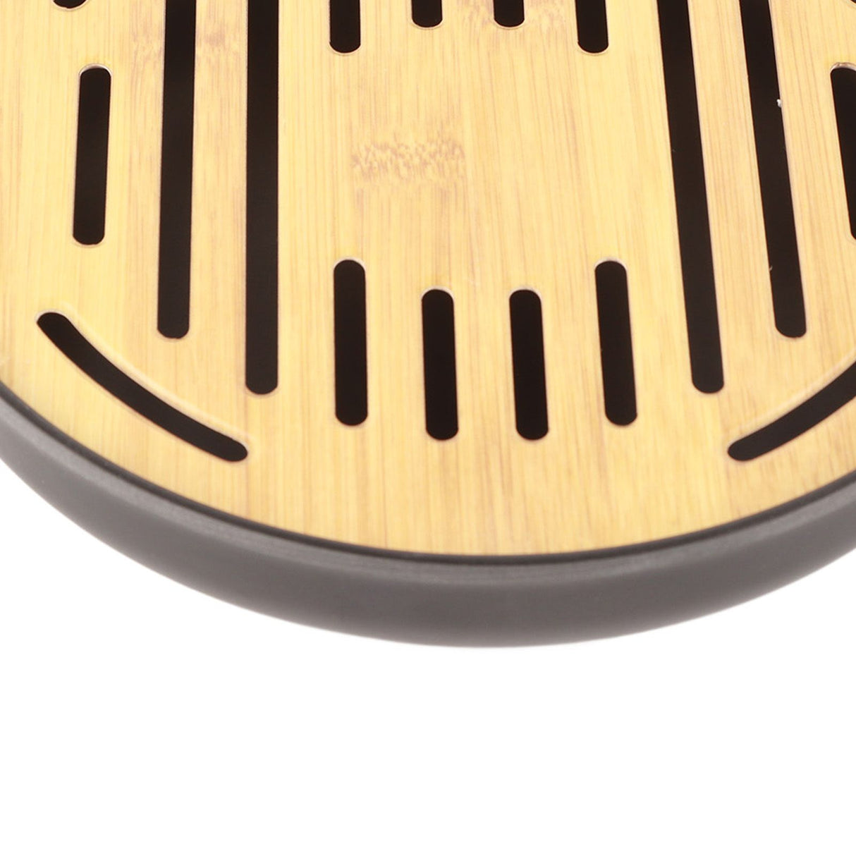 Bamboo Round Tea Tray Teapot Mat Serving Tray Drainage Water Storage Tea Set Home Supplies8in