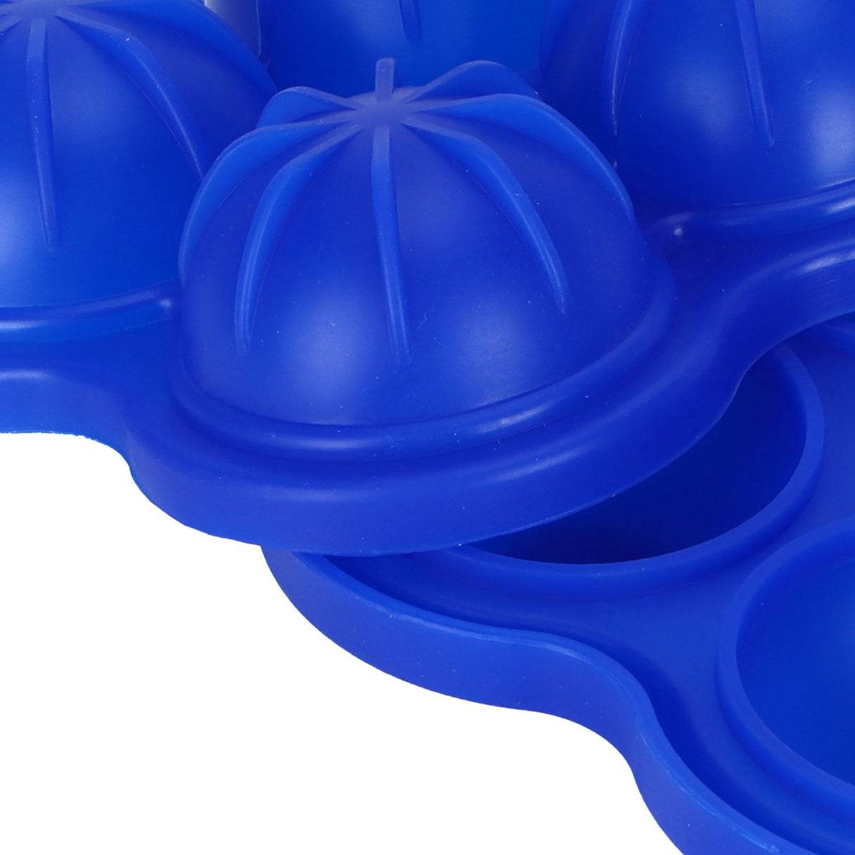 4 Hole Ice Cubes Mold Silicone Ice Ball Maker Mould Tray for Home Kitchen SuppliesDark Blue