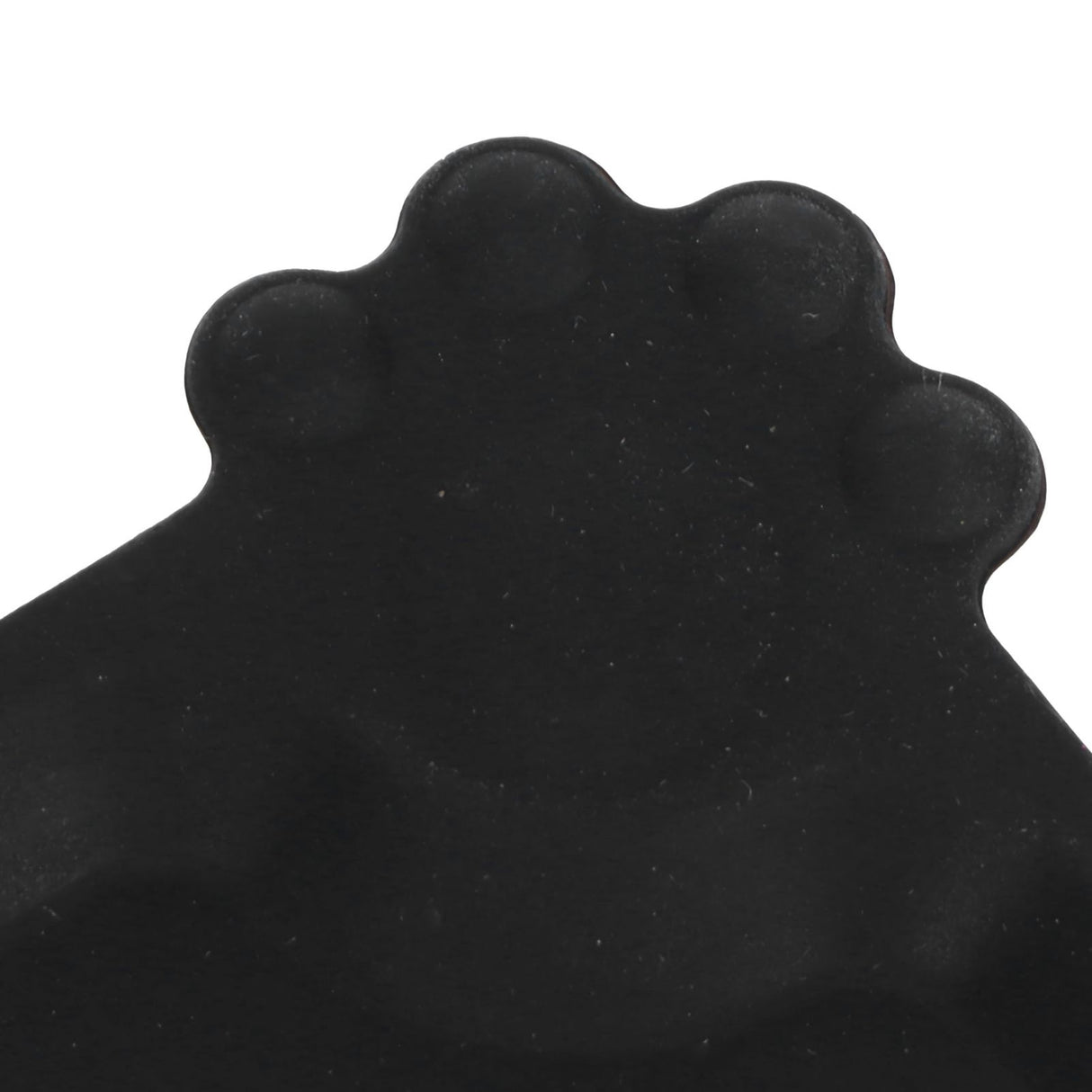 Food Grade Silicone Mat Durable Environmental Protection Cat Dog Food Mat for Pets CarBlack