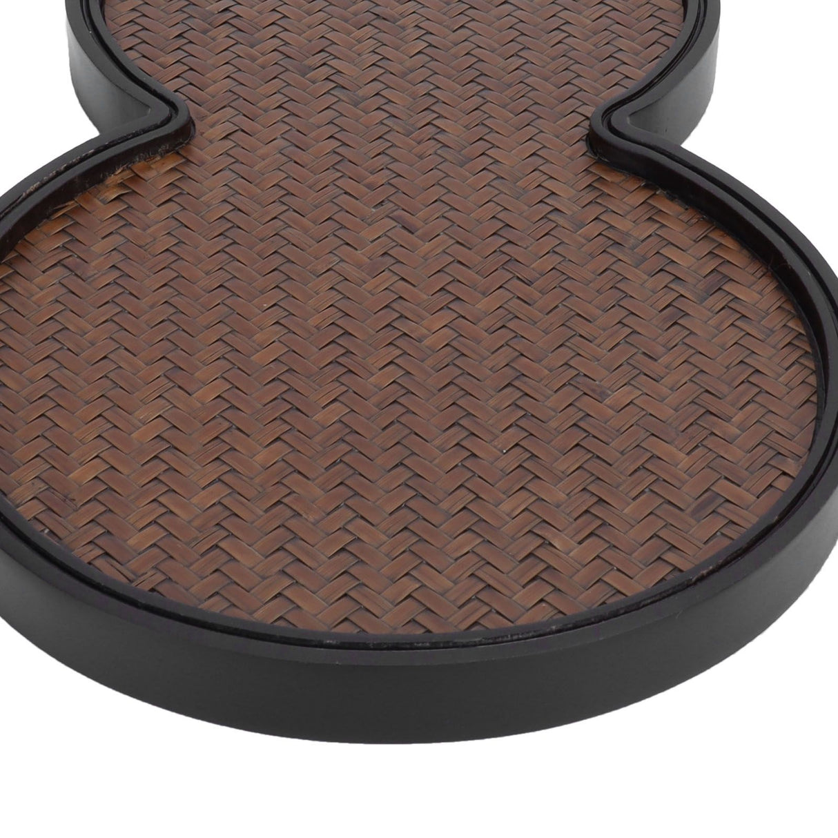 Mat Surface Bamboo Small Tea Tray Tea Plate for Teawares Teaset Saucers Tea CeremonyGourd
