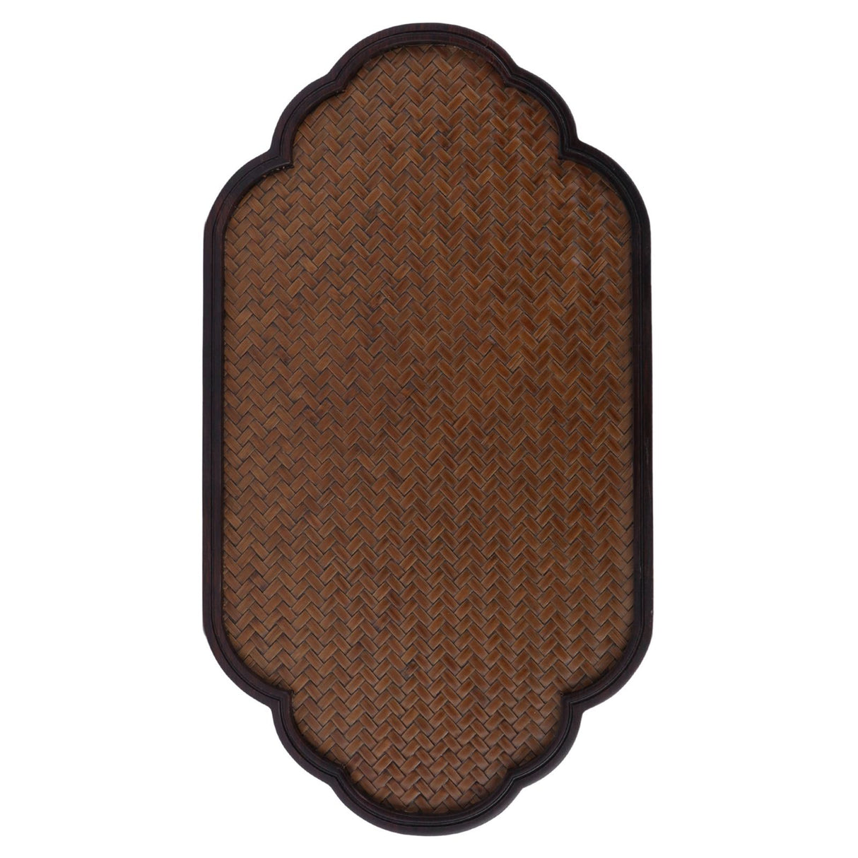 Mat Surface Bamboo Small Tea Tray Tea Plate for Teawares Teaset Saucers Tea CeremonyClouds