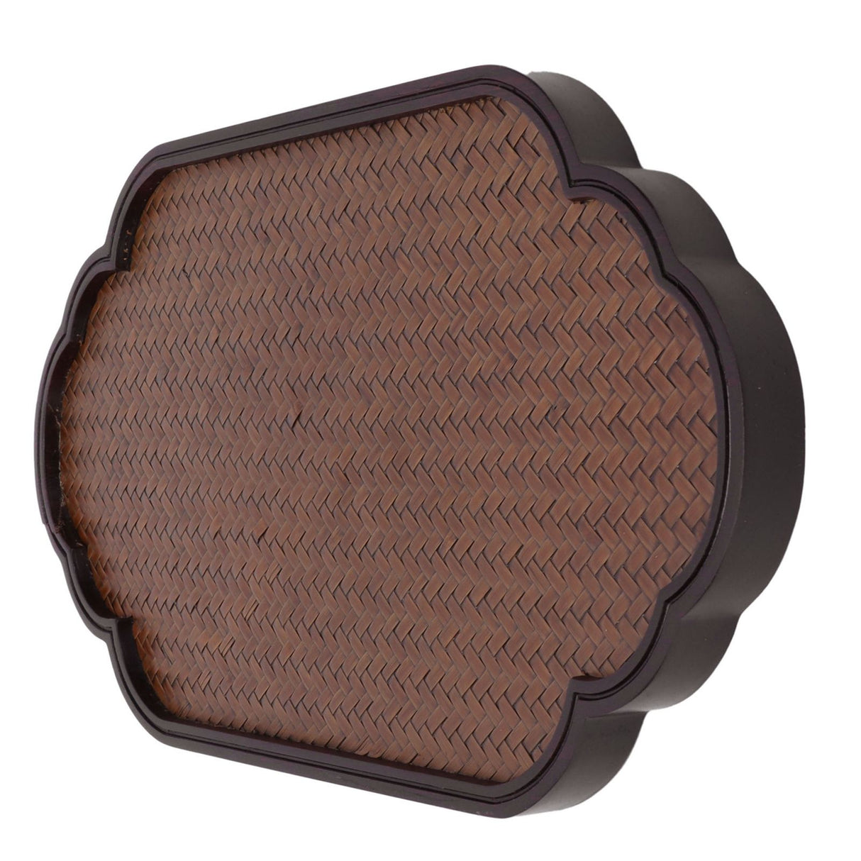 Mat Surface Bamboo Small Tea Tray Tea Plate for Teawares Teaset Saucers Tea CeremonyClouds