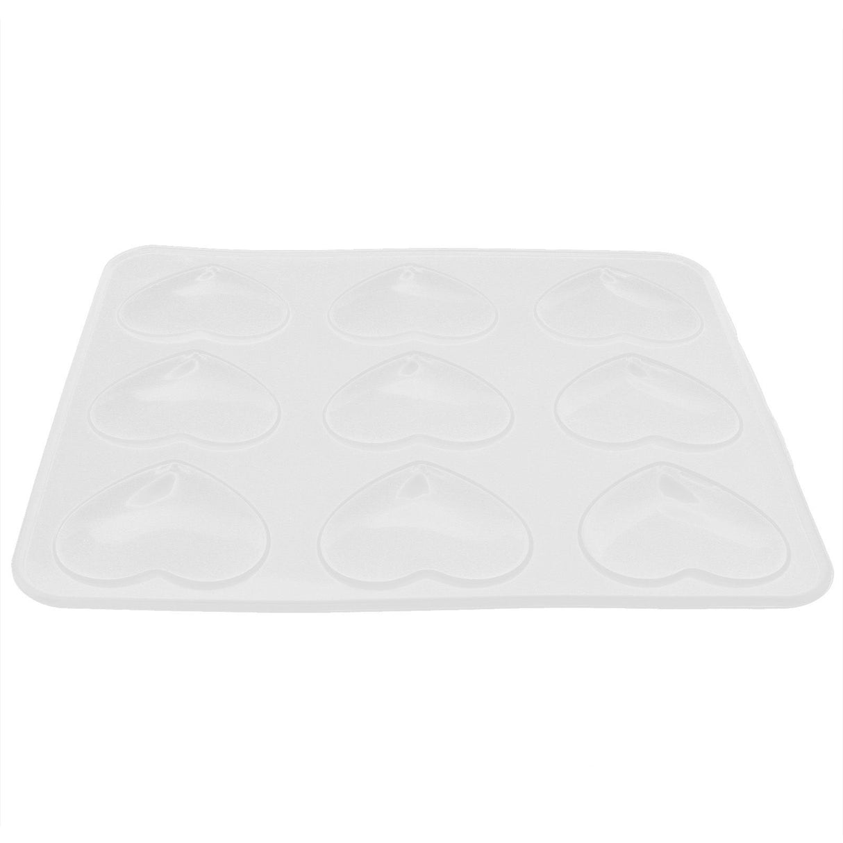 3Pcs Heart-Shaped Mold DIY Baking Mold 9-Hole Cake Making Mold Tool for Home Use