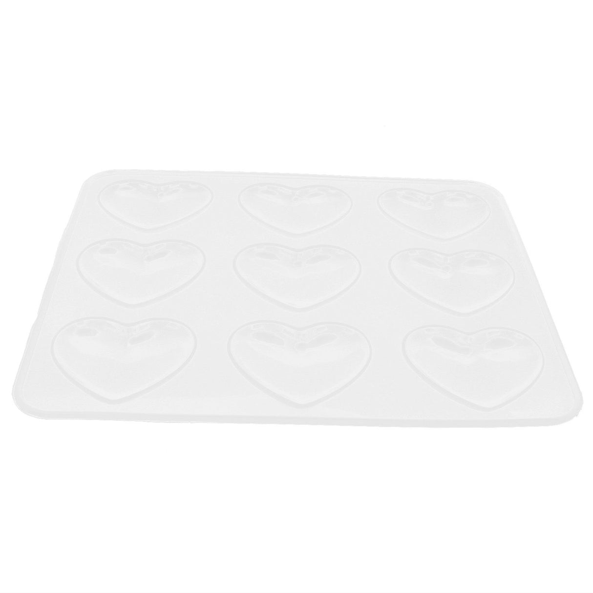 3Pcs Heart-Shaped Mold DIY Baking Mold 9-Hole Cake Making Mold Tool for Home Use