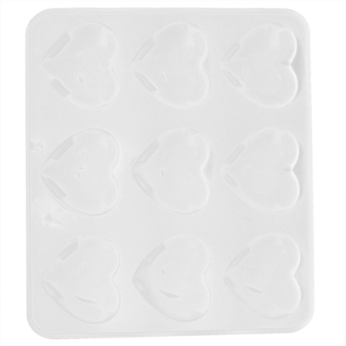 3Pcs Heart-Shaped Mold DIY Baking Mold 9-Hole Cake Making Mold Tool for Home Use
