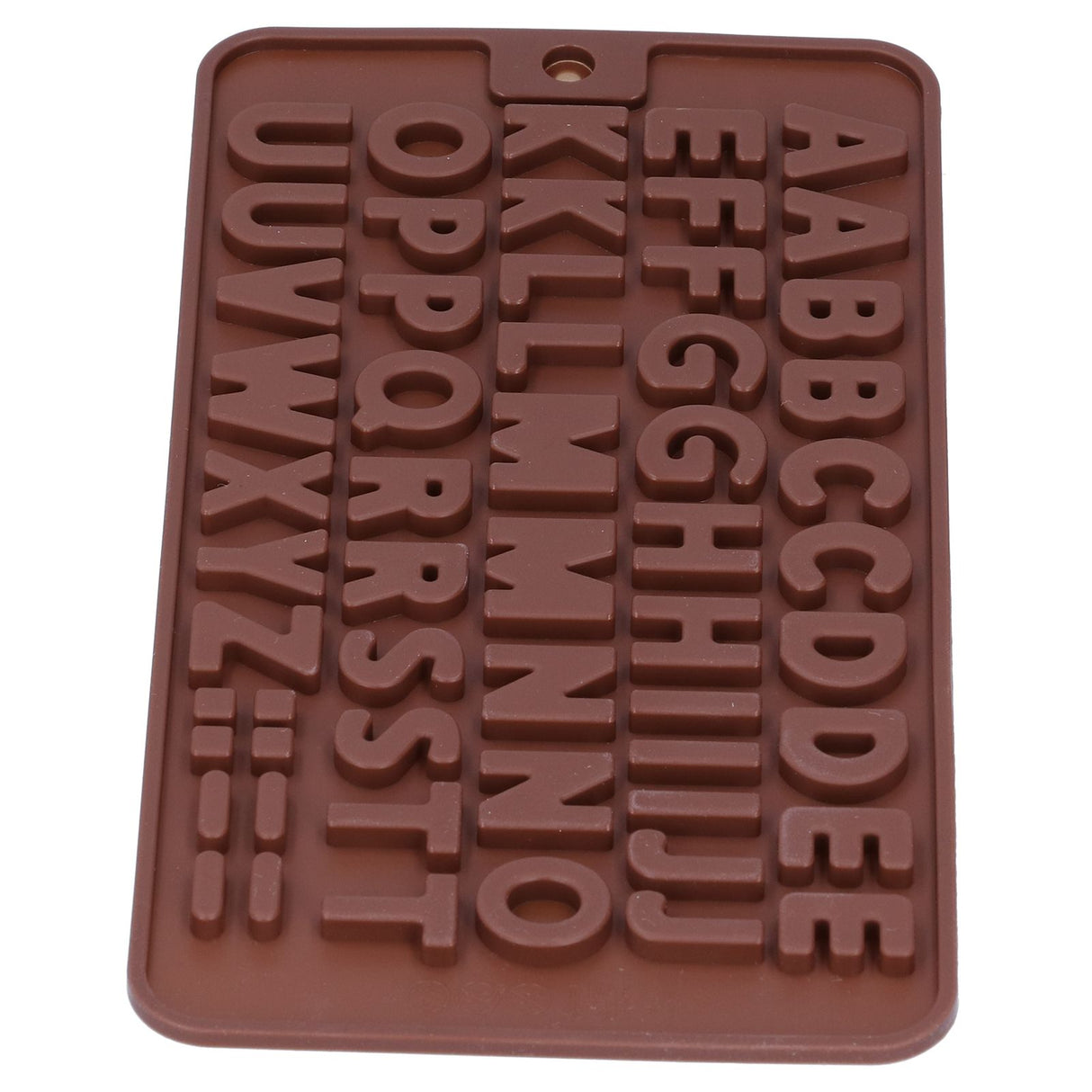 5Pcs Cute Shape Baking Mold Silicone Chocolate Pudding Cake Mold for Kitchen HomeLetter