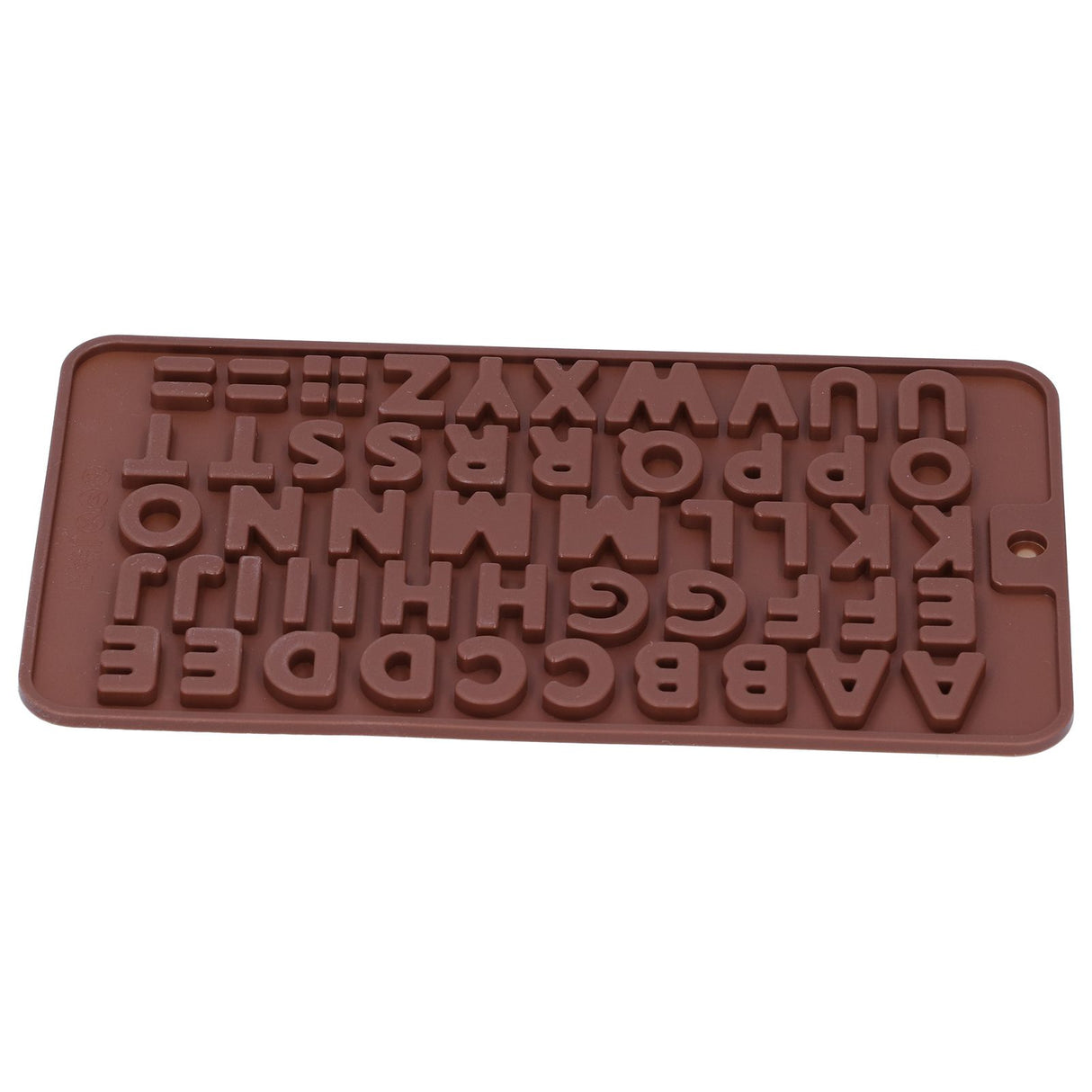 5Pcs Cute Shape Baking Mold Silicone Chocolate Pudding Cake Mold for Kitchen HomeLetter