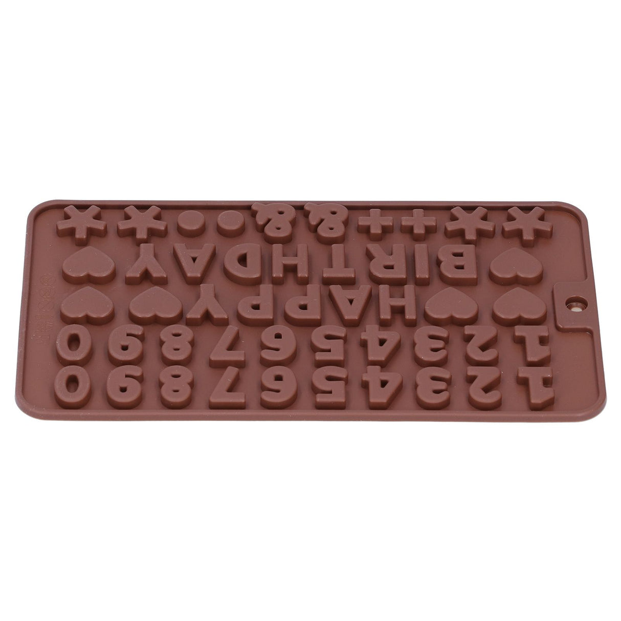 5Pcs Cute Shape Baking Mold Silicone Chocolate Pudding Cake Mold for Kitchen HomeNumber