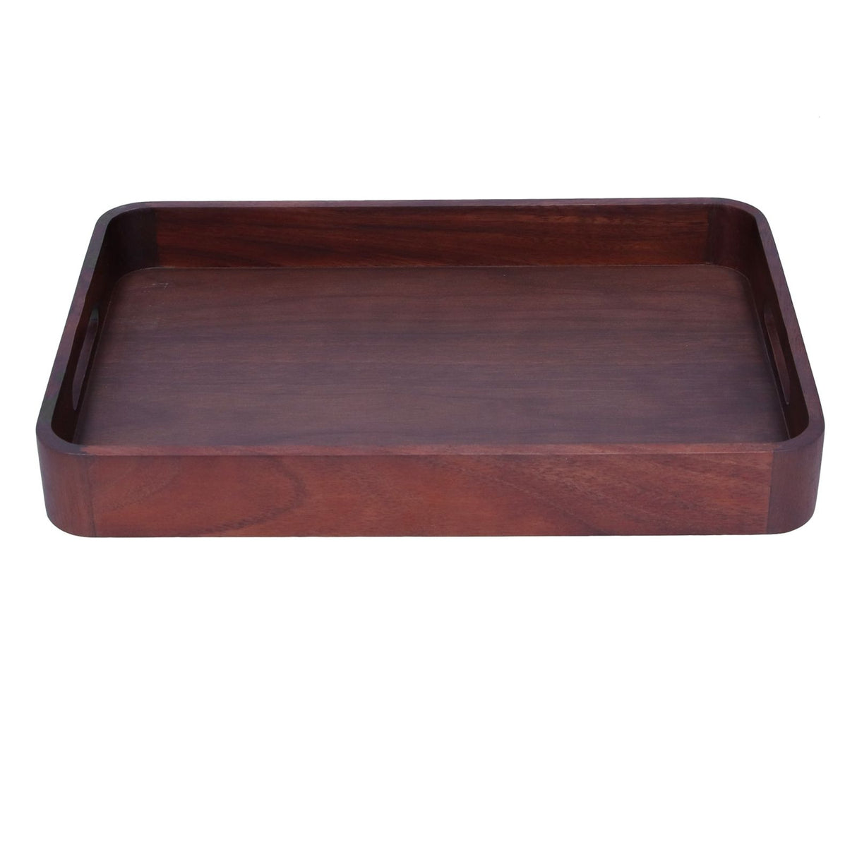 Walnut Rectangular Tray Wooden Dinner Plate Fruit Tray Household Tea Cup Holder for HomeSmall