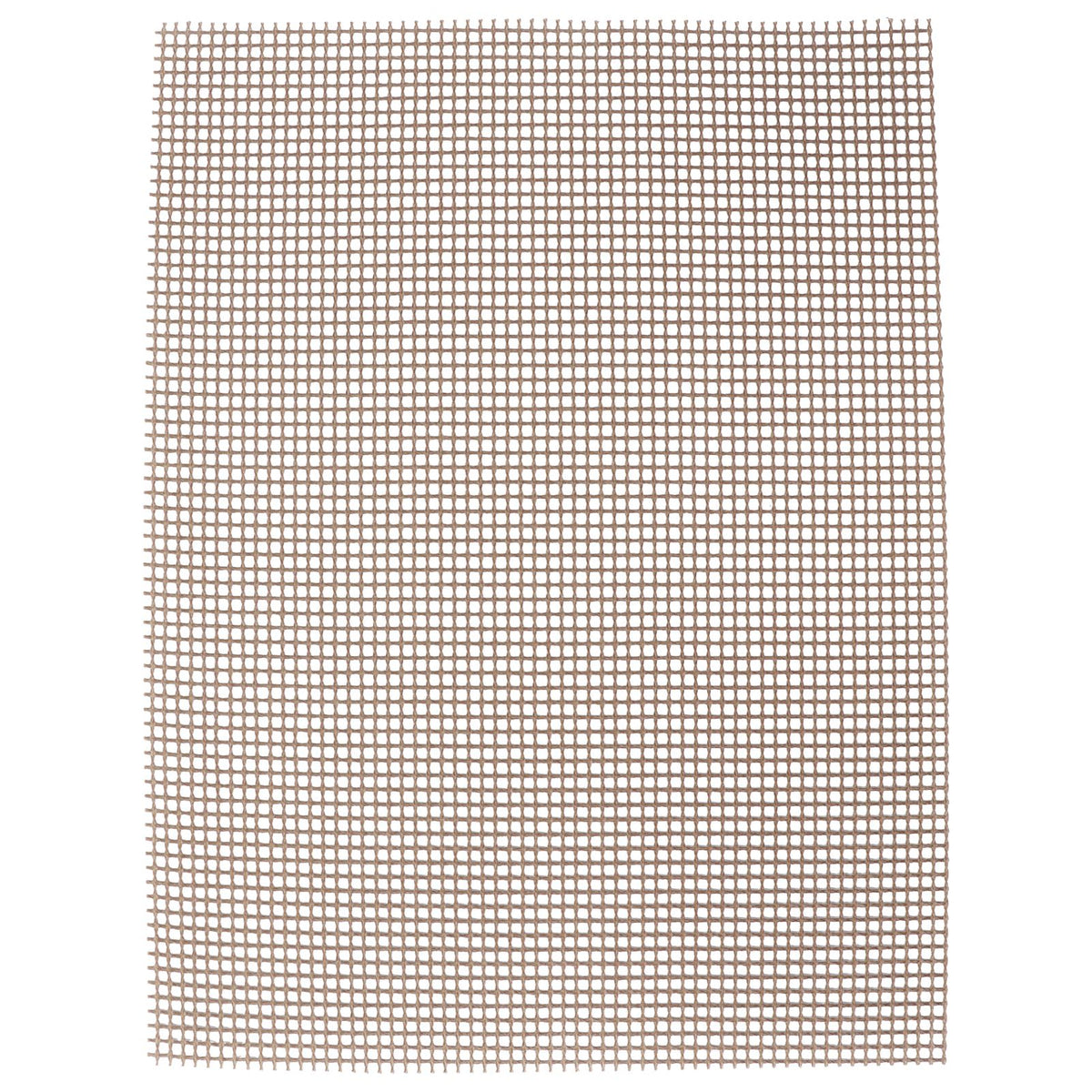 Food Grade NonStick Grid Sheet Multifunctional Barbecue Grid Mat for Barbecue Outdoor(Brown 30x40cm )