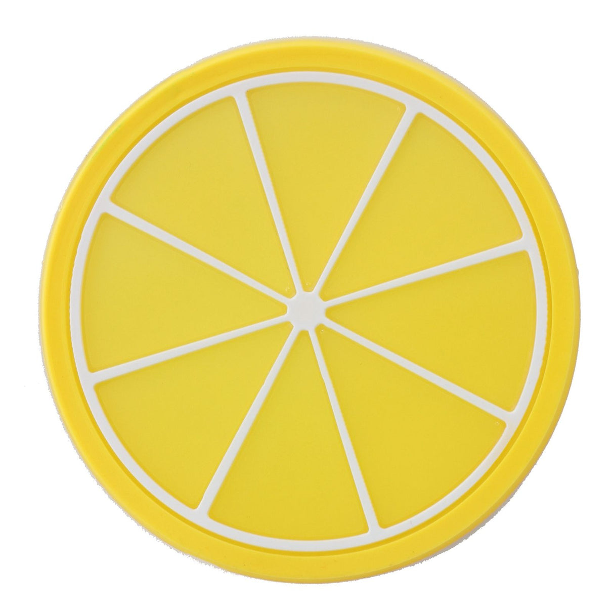 Fruit Shape Coaster Tableware Placemat Silicone Cup Drinks Holder Mat Kitchen AccessoriesLemon