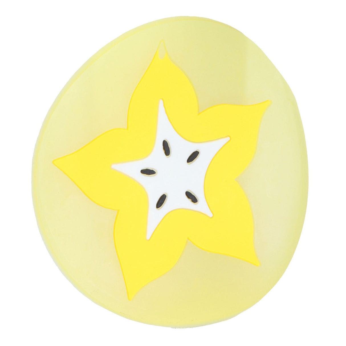 Fruit Shape Coaster Tableware Placemat Silicone Cup Drinks Holder Mat Kitchen AccessoriesCarambola