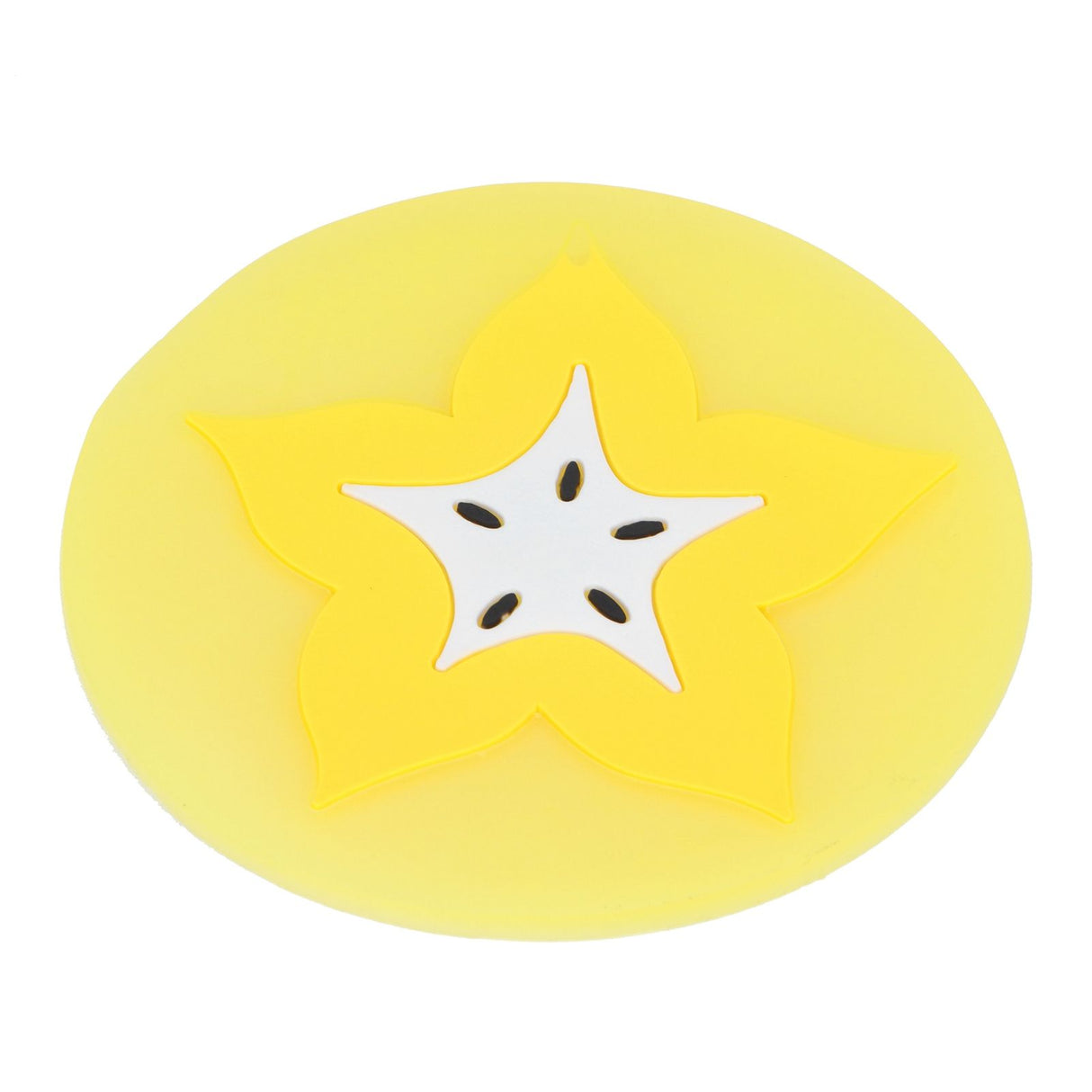 Fruit Shape Coaster Tableware Placemat Silicone Cup Drinks Holder Mat Kitchen AccessoriesCarambola