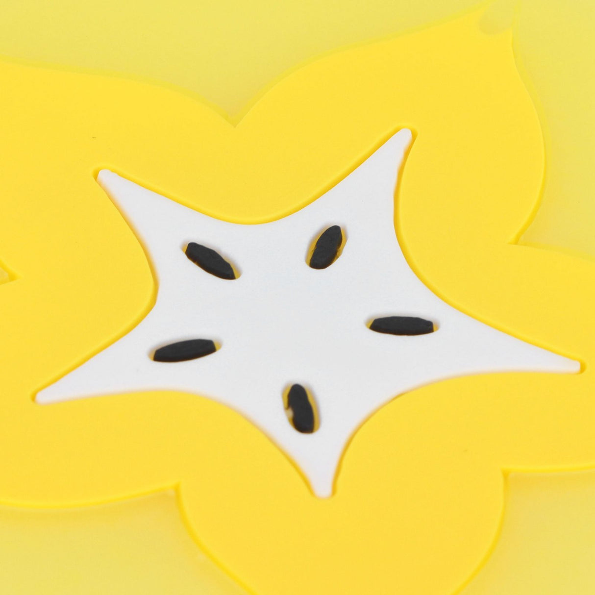 Fruit Shape Coaster Tableware Placemat Silicone Cup Drinks Holder Mat Kitchen AccessoriesCarambola