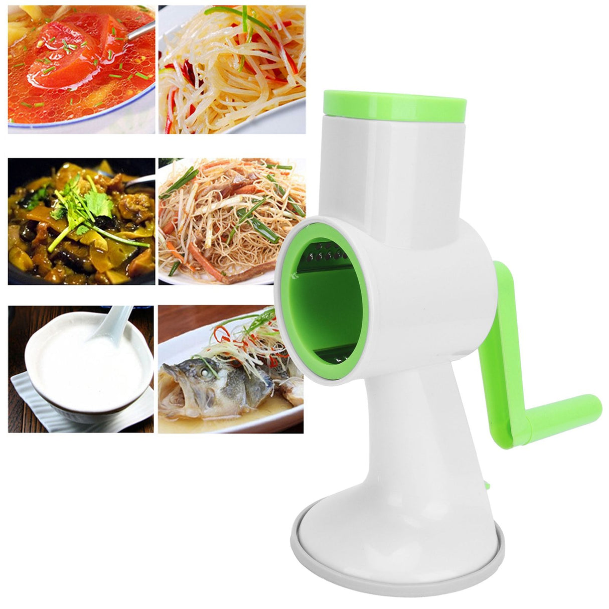 Vegetables Cutter Grater Manual Hand Push Fruit and Vegetable Shredder Kitchen Supplies