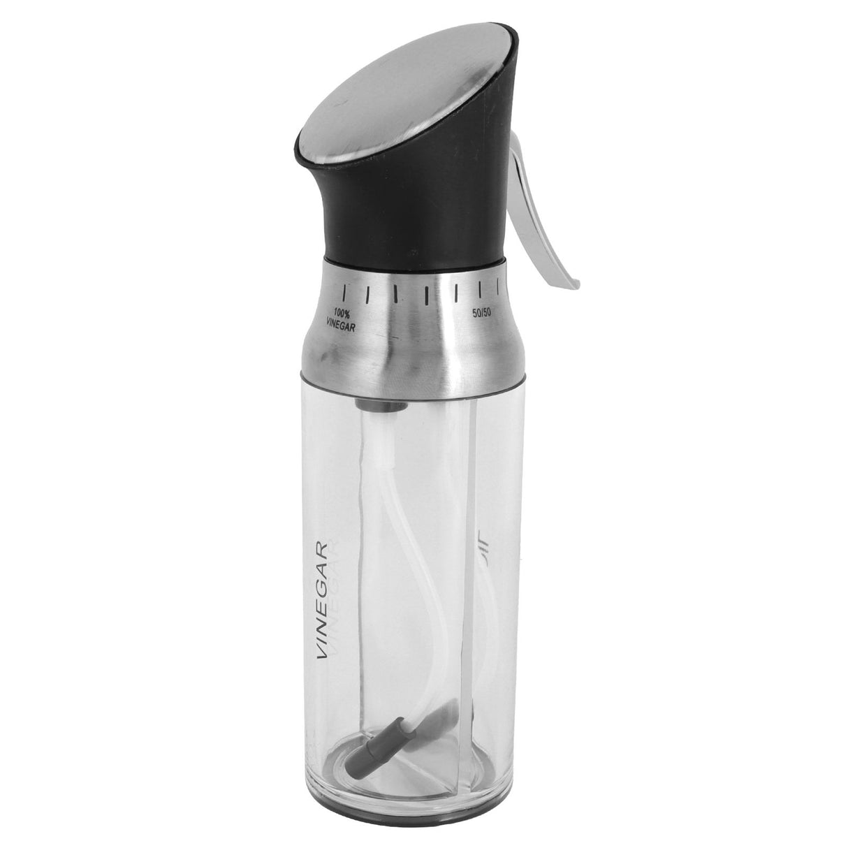 Oil Sprayer Transparent PressType Seasoning Bottle Vinegar Dispenser Kitchen Tools