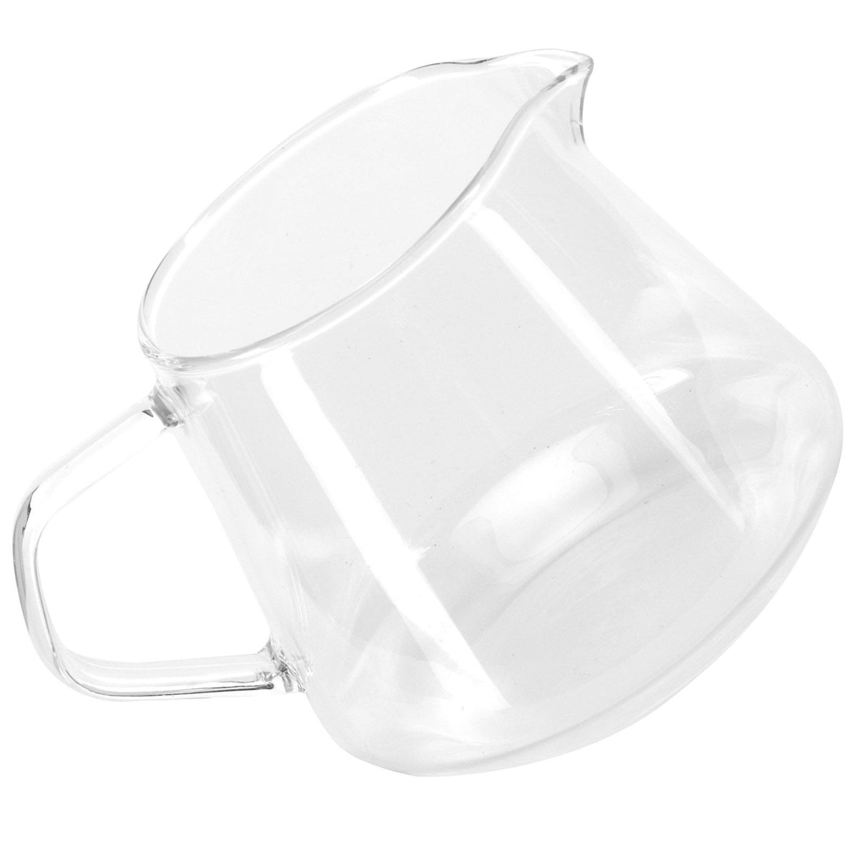 Transparent Cup High Borosilicate Glass Coffee Sharing Cup AntiScalding for Drinking Tea(400ml )
