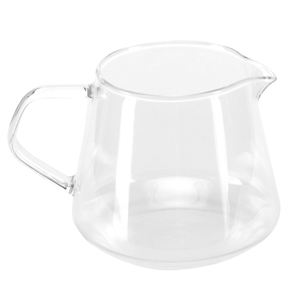 Transparent Cup High Borosilicate Glass Coffee Sharing Cup AntiScalding for Drinking Tea(650ml )